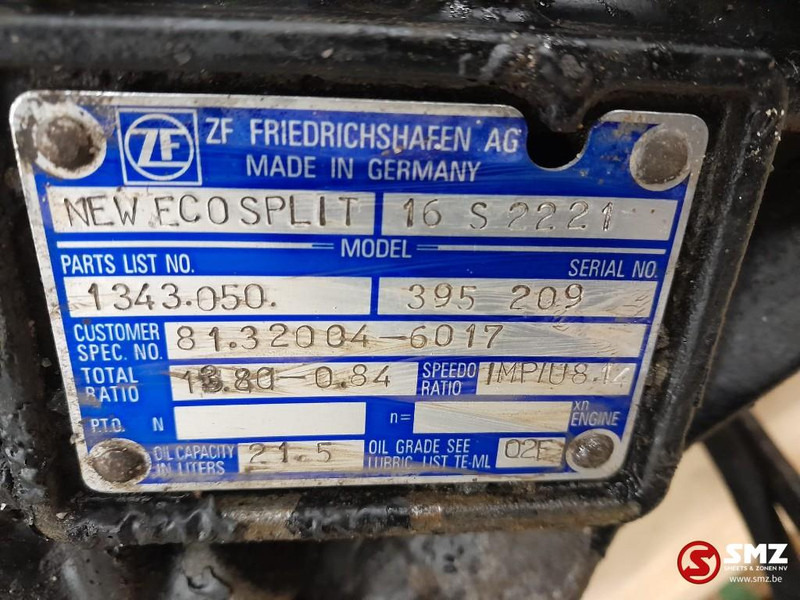 MAN Occ versnellingsbak + intarder 16S2221TD MAN - Pārnesumkārba - Kravas automašīna: foto 5 MAN Occ versnellingsbak + intarder 16S2221TD MAN - Pārnesumkārba - Kravas automašīna: foto 5