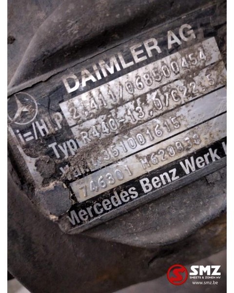 Mercedes-Benz Occ Achteras R440-13A/C22.5 Actros MP4 - Pusass - Kravas automašīna: foto 4 Mercedes-Benz Occ Achteras R440-13A/C22.5 Actros MP4 - Pusass - Kravas automašīna: foto 4