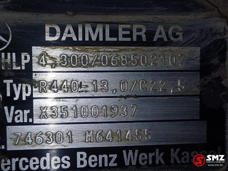 Mercedes-Benz Occ differentiëel R440-13,0 / C22,5 i=4,3 Mercedes - Diferenciālis - Kravas automašīna: foto 5 Mercedes-Benz Occ differentiëel R440-13,0 / C22,5 i=4,3 Mercedes - Diferenciālis - Kravas automašīna: foto 5