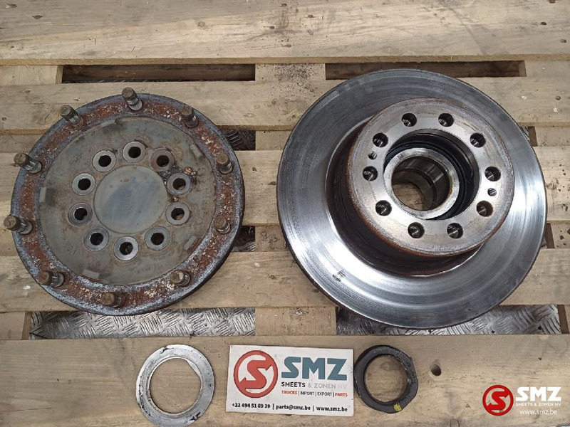 Mercedes-Benz Occ remschijf + wielnaafflens vooras Mercedes - Bremžu disks - Kravas automašīna: foto 1 Mercedes-Benz Occ remschijf + wielnaafflens vooras Mercedes - Bremžu disks - Kravas automašīna: foto 1