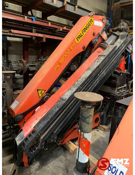 Palfinger Occ Autolaadkraan Palfinger PK18002 - 4 + radio - Strēle - Iekraušanas tehnika: foto 1 Palfinger Occ Autolaadkraan Palfinger PK18002 - 4 + radio - Strēle - Iekraušanas tehnika: foto 1