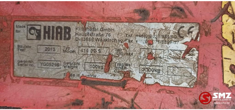 Hiab Occ palletbord 414-02-S Hiab - Papildaprīkojums - Iekraušanas tehnika: foto 5 Hiab Occ palletbord 414-02-S Hiab - Papildaprīkojums - Iekraušanas tehnika: foto 5