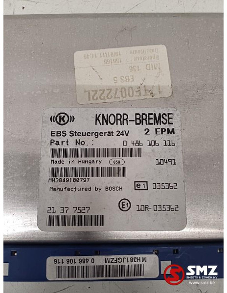 Renault Occ ECU EBS regeleenheid Renault - Elektroniskais vadības bloks (ECU) - Kravas automašīna: foto 4 Renault Occ ECU EBS regeleenheid Renault - Elektroniskais vadības bloks (ECU) - Kravas automašīna: foto 4