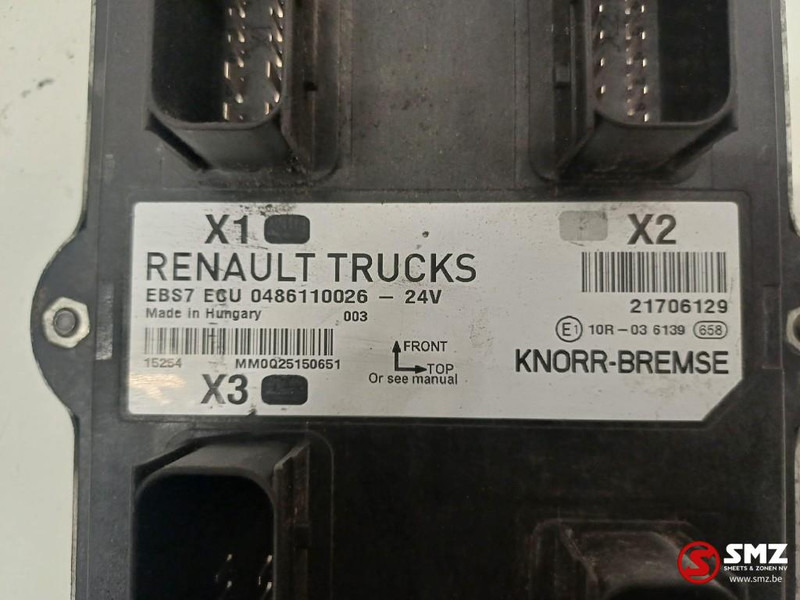 Renault Occ ECU EBS7 regeleenheid Renault - Elektroniskais vadības bloks (ECU) - Kravas automašīna: foto 3 Renault Occ ECU EBS7 regeleenheid Renault - Elektroniskais vadības bloks (ECU) - Kravas automašīna: foto 3