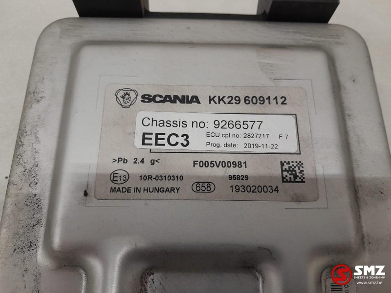 Elektroniskais vadības bloks (ECU) - Kravas automašīna Scania Occ ECU EEC3 AdBlueregeleenheid Scania: foto 6