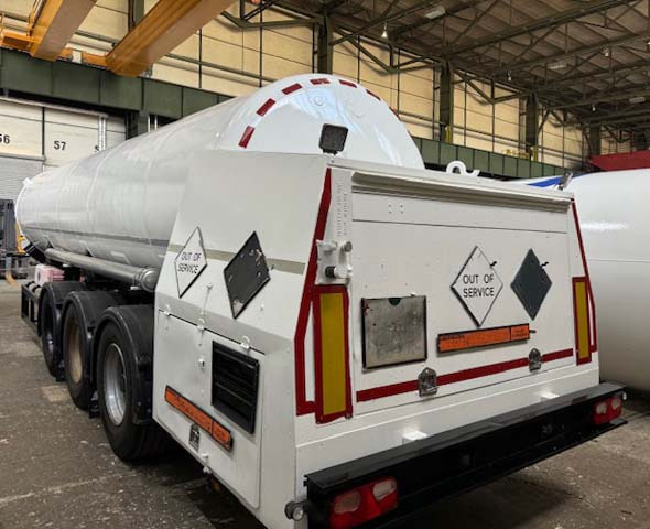 CRYOLOR Gas tank semi-trailer cryogenic used for nitrogen, argon, oxygen, LIN, LOX, LAR. - Puspiekabe cisterna: foto 4 CRYOLOR Gas tank semi-trailer cryogenic used for nitrogen, argon, oxygen, LIN, LOX, LAR. - Puspiekabe cisterna: foto 4