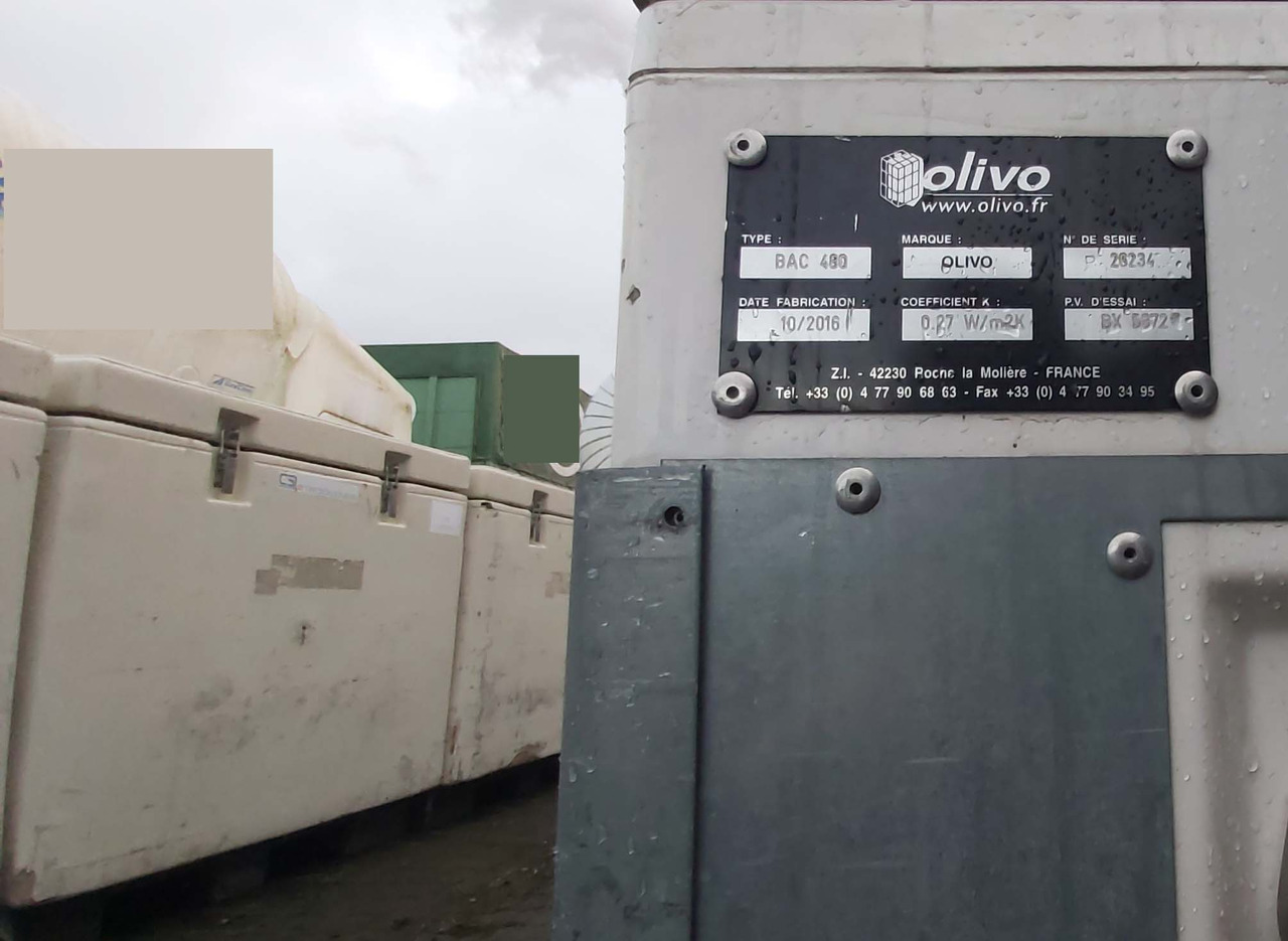 Dry ice containers used for dry ice (Trockeneis) boxes - Maināmā virsbūve - furgons: foto 4 Dry ice containers used for dry ice (Trockeneis) boxes - Maināmā virsbūve - furgons: foto 4