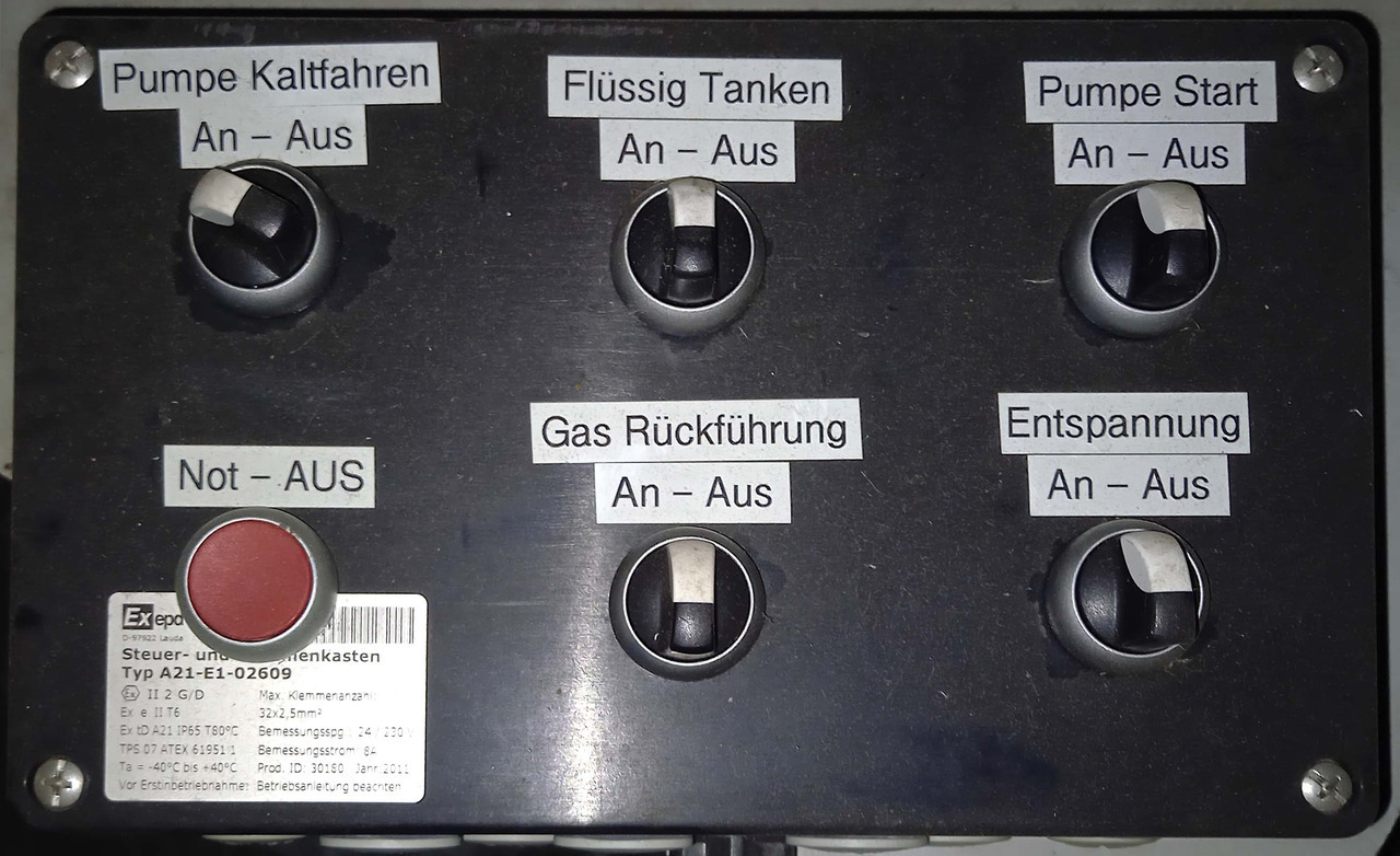Komunālā/ Specializētā tehnika Messer Griesheim Tank semi-trailer LNG/CNG filling station Methan Gas Cryogenic: foto 28
