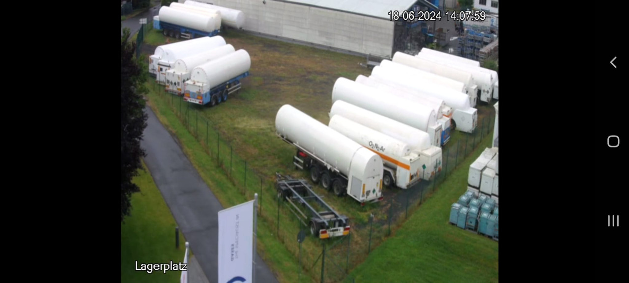Komunālā/ Specializētā tehnika Messer Griesheim Tank semi-trailer LNG/CNG filling station Methan Gas Cryogenic: foto 30