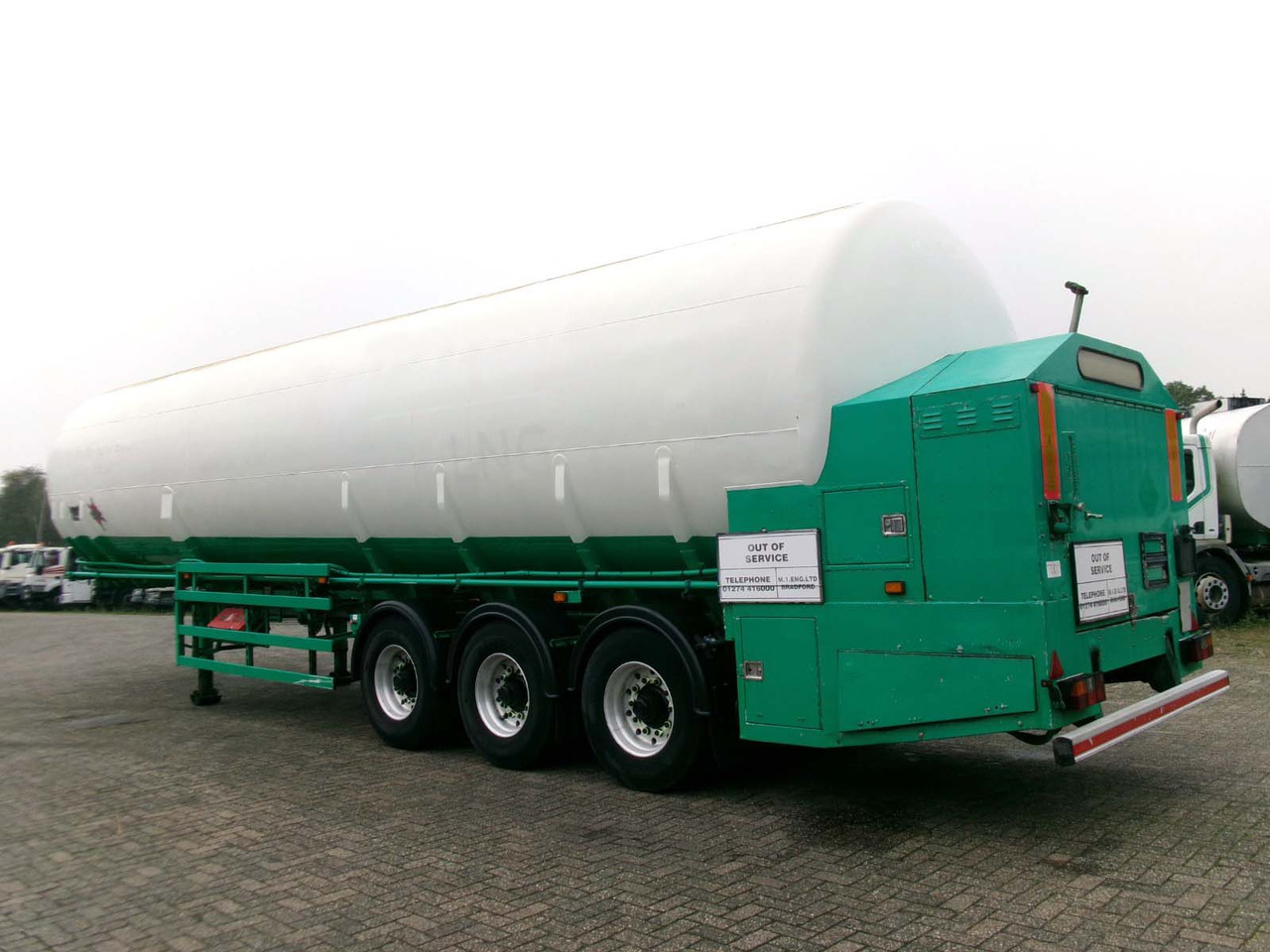 M1 Engineering LNG Methan Methane Gas Cryogenic - Puspiekabe cisterna: foto 4 M1 Engineering LNG Methan Methane Gas Cryogenic - Puspiekabe cisterna: foto 4