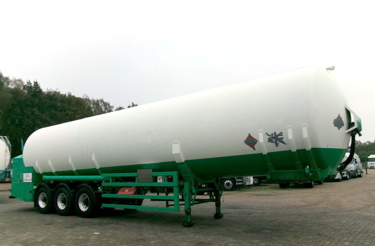 M1 Engineering LNG Methan Methane Gas Cryogenic - Puspiekabe cisterna: foto 1 M1 Engineering LNG Methan Methane Gas Cryogenic - Puspiekabe cisterna: foto 1