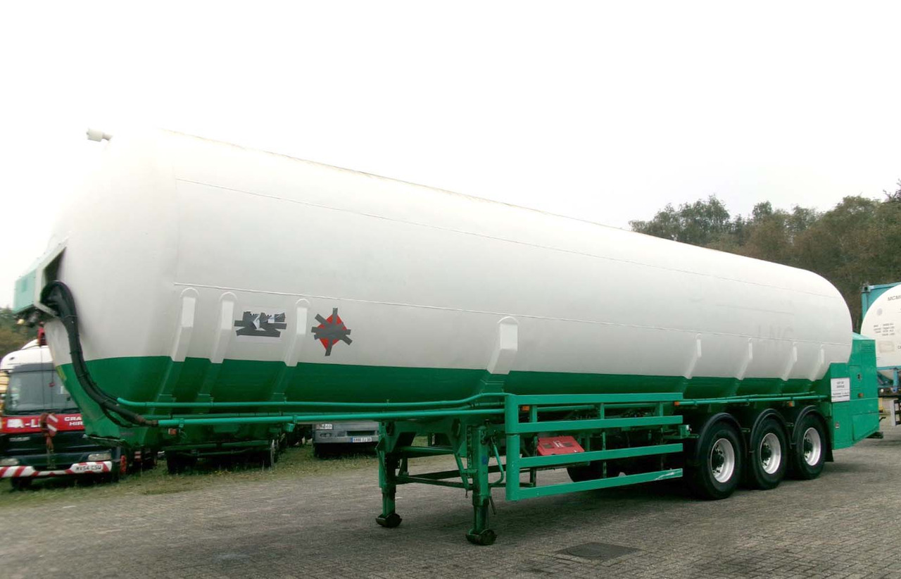 M1 Engineering LNG Methan Methane Gas Cryogenic - Puspiekabe cisterna: foto 2 M1 Engineering LNG Methan Methane Gas Cryogenic - Puspiekabe cisterna: foto 2