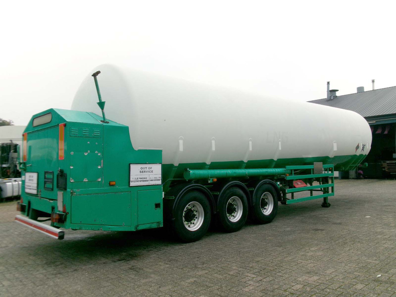 M1 Engineering LNG Methan Methane Gas Cryogenic - Puspiekabe cisterna: foto 3 M1 Engineering LNG Methan Methane Gas Cryogenic - Puspiekabe cisterna: foto 3