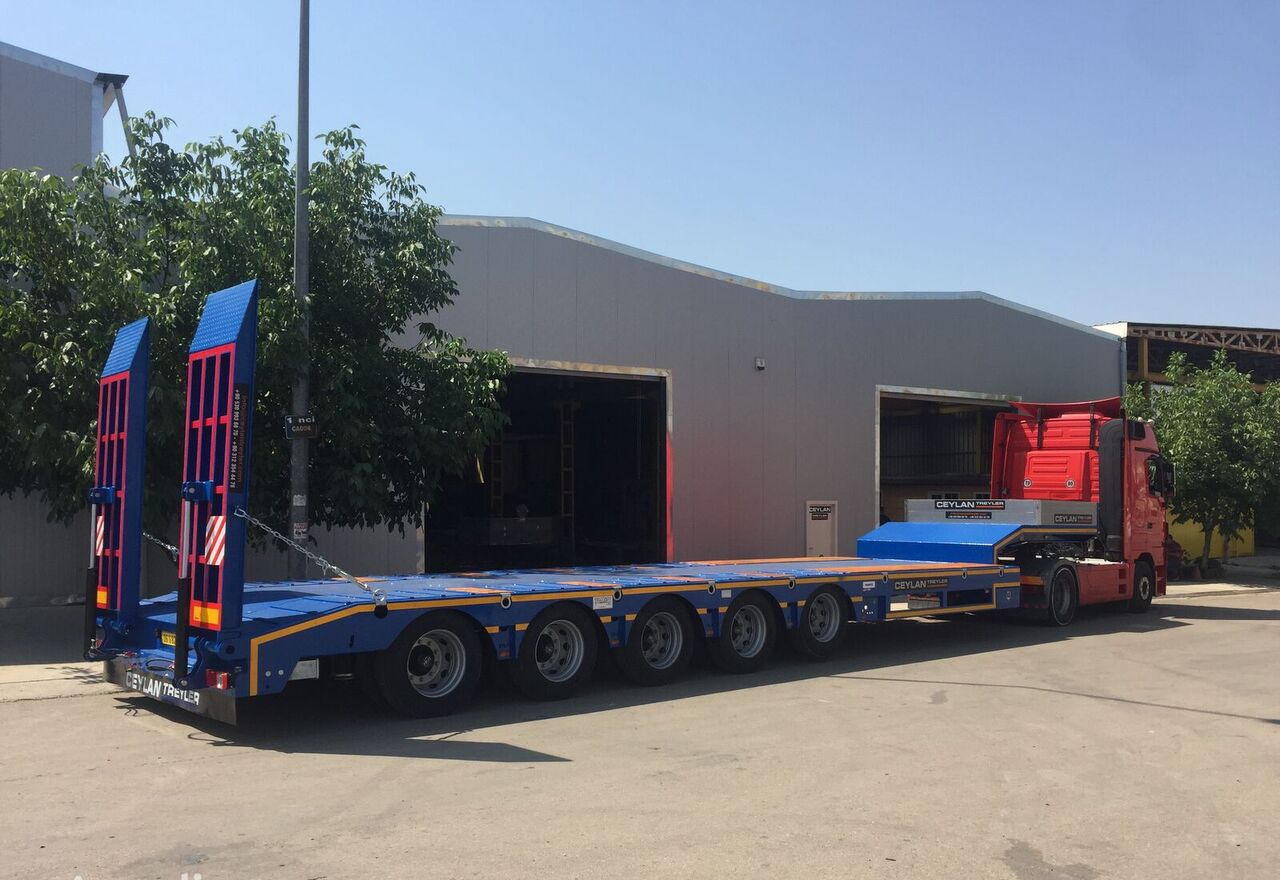 CEYLAN 3 AXLES STANDART & EXTENDABLE LOWBED - Puspiekabe zema profila platforma: foto 4 CEYLAN 3 AXLES STANDART & EXTENDABLE LOWBED - Puspiekabe zema profila platforma: foto 4