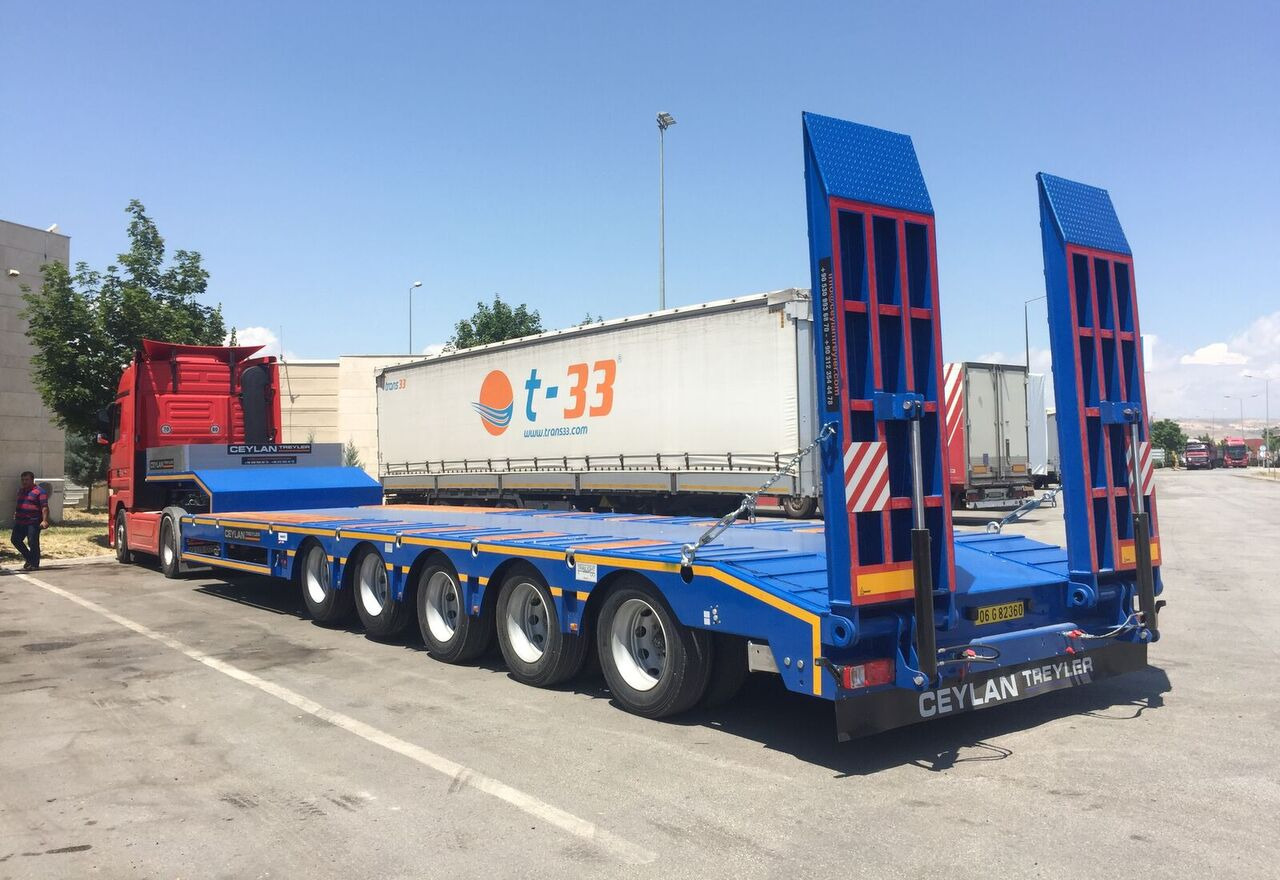 CEYLAN 3 AXLES STANDART & EXTENDABLE LOWBED - Puspiekabe zema profila platforma: foto 2 CEYLAN 3 AXLES STANDART & EXTENDABLE LOWBED - Puspiekabe zema profila platforma: foto 2