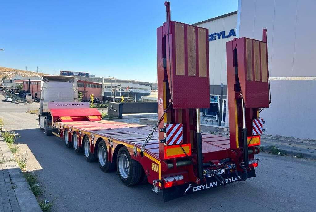 CEYLAN 3 AXLES STANDART & EXTENDABLE LOWBED - Puspiekabe zema profila platforma: foto 1 CEYLAN 3 AXLES STANDART & EXTENDABLE LOWBED - Puspiekabe zema profila platforma: foto 1