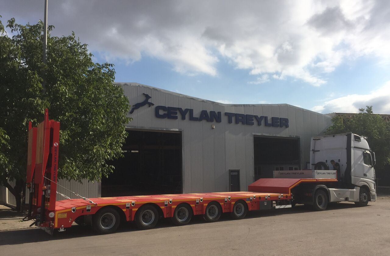 CEYLAN 3 AXLES STANDART & EXTENDABLE LOWBED - Puspiekabe zema profila platforma: foto 3 CEYLAN 3 AXLES STANDART & EXTENDABLE LOWBED - Puspiekabe zema profila platforma: foto 3