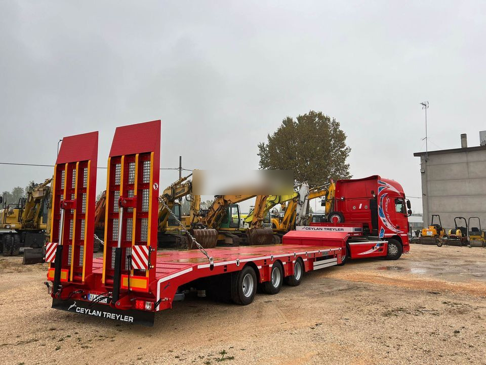 CEYLAN 3 AXLES STANDART & EXTENDABLE LOWBED - Puspiekabe zema profila platforma: foto 1 CEYLAN 3 AXLES STANDART & EXTENDABLE LOWBED - Puspiekabe zema profila platforma: foto 1