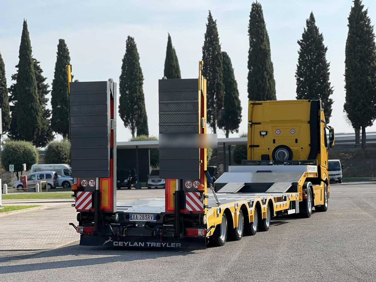 CEYLAN 4 AXLES STANDART & EXTENDABLE LOWBED - Puspiekabe zema profila platforma: foto 2 CEYLAN 4 AXLES STANDART & EXTENDABLE LOWBED - Puspiekabe zema profila platforma: foto 2