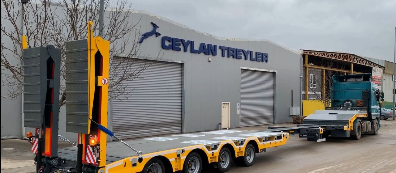 CEYLAN 4 AXLES STANDART & EXTENDABLE LOWBED - Puspiekabe zema profila platforma: foto 4 CEYLAN 4 AXLES STANDART & EXTENDABLE LOWBED - Puspiekabe zema profila platforma: foto 4