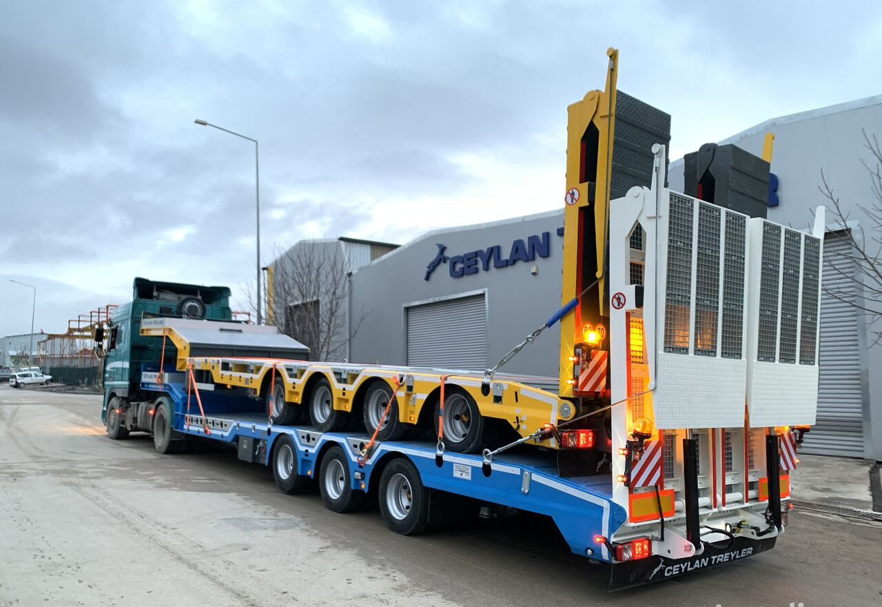 CEYLAN 4 AXLES STANDART & EXTENDABLE LOWBED - Puspiekabe zema profila platforma: foto 5 CEYLAN 4 AXLES STANDART & EXTENDABLE LOWBED - Puspiekabe zema profila platforma: foto 5
