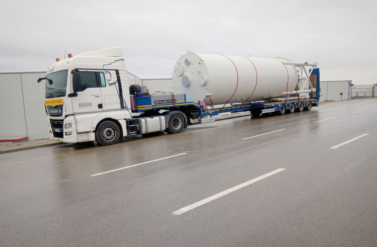 Jaunā Puspiekabe zema profila platforma CEYLAN 4 AXLES STANDART & EXTENDABLE LOWBED: foto 24