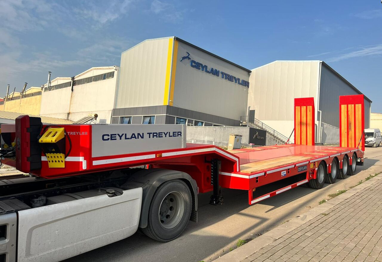 CEYLAN 4 AXLES STANDART & EXTENDABLE LOWBED - Puspiekabe zema profila platforma: foto 1 CEYLAN 4 AXLES STANDART & EXTENDABLE LOWBED - Puspiekabe zema profila platforma: foto 1