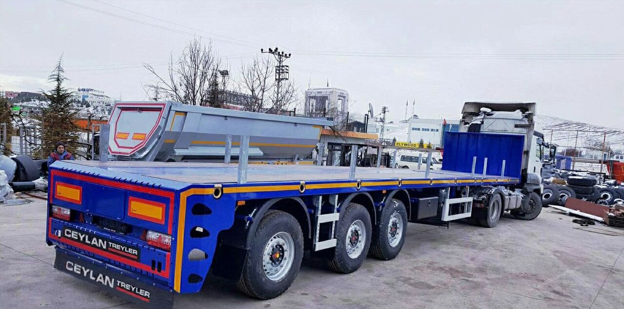 CEYLAN FLATBED - Bortu puspiekabe/ Platforma: foto 1 CEYLAN FLATBED - Bortu puspiekabe/ Platforma: foto 1