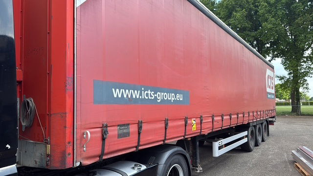 Van Hool BPW trommel  - Tenta puspiekabe: foto 1 Van Hool BPW trommel  - Tenta puspiekabe: foto 1