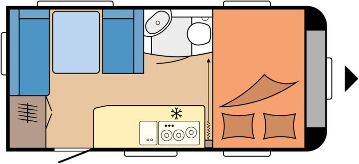 DE LUXE 440 SF - Dzīvojamais treileris: foto 1 DE LUXE 440 SF - Dzīvojamais treileris: foto 1