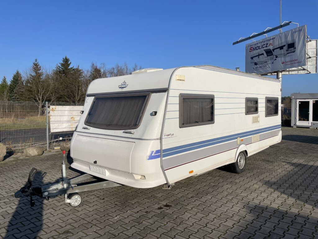 Hobby 560 UL Prestige 1998 - Dzīvojamais treileris: foto 2 Hobby 560 UL Prestige 1998 - Dzīvojamais treileris: foto 2