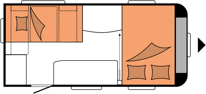Hobby DE LUXE 440 SF - Dzīvojamais treileris: foto 2 Hobby DE LUXE 440 SF - Dzīvojamais treileris: foto 2