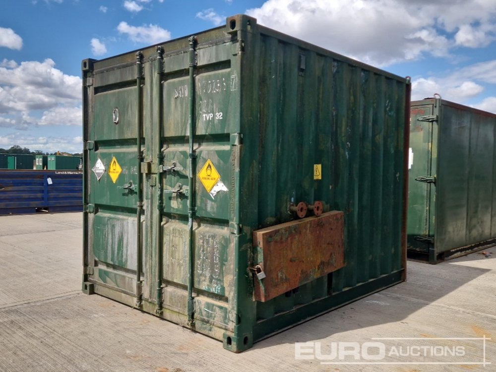 10' x 8' Sound Proof Container (Cannot Be Reconsigned) - Jūras konteiners: foto 1 10' x 8' Sound Proof Container (Cannot Be Reconsigned) - Jūras konteiners: foto 1