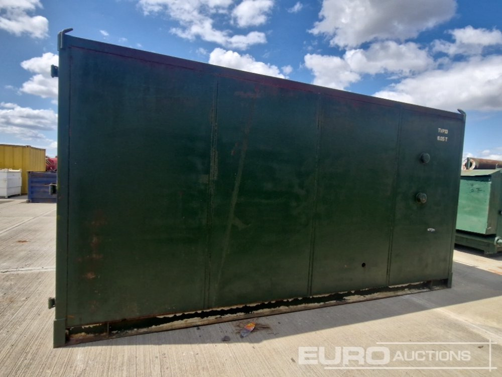 16' x 8' Sound Proof Container (Cannot Be Reconsigned) - Jūras konteiners: foto 2 16' x 8' Sound Proof Container (Cannot Be Reconsigned) - Jūras konteiners: foto 2