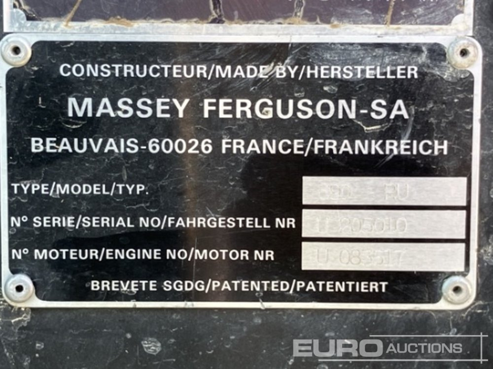1989 Massey Ferguson 690 - Traktors: foto 5 1989 Massey Ferguson 690 - Traktors: foto 5
