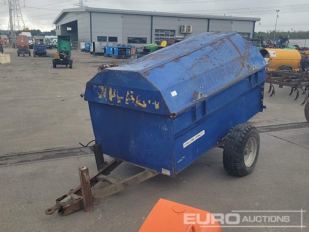 2000 Litre Single Axle Bunded Fuel Bowser - Uzglabāšanas tvertne: foto 1 2000 Litre Single Axle Bunded Fuel Bowser - Uzglabāšanas tvertne: foto 1