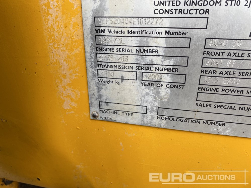 2004 JCB 520-40 - Teleskopiskais iekrāvējs: foto 5 2004 JCB 520-40 - Teleskopiskais iekrāvējs: foto 5