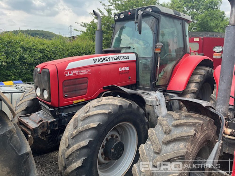 2005 Massey Ferguson 6495 - Traktors: foto 1 2005 Massey Ferguson 6495 - Traktors: foto 1