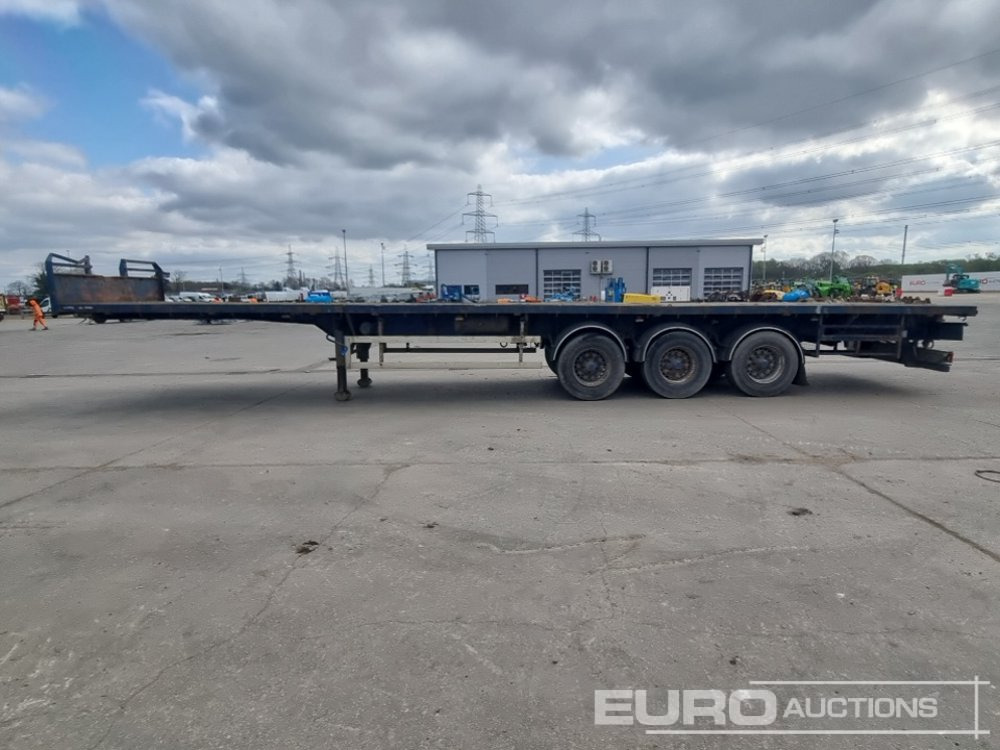 2005 SDC Trailer Tri Axle Extendable Flatbed Trailer - Bortu puspiekabe/ Platforma: foto 2 2005 SDC Trailer Tri Axle Extendable Flatbed Trailer - Bortu puspiekabe/ Platforma: foto 2
