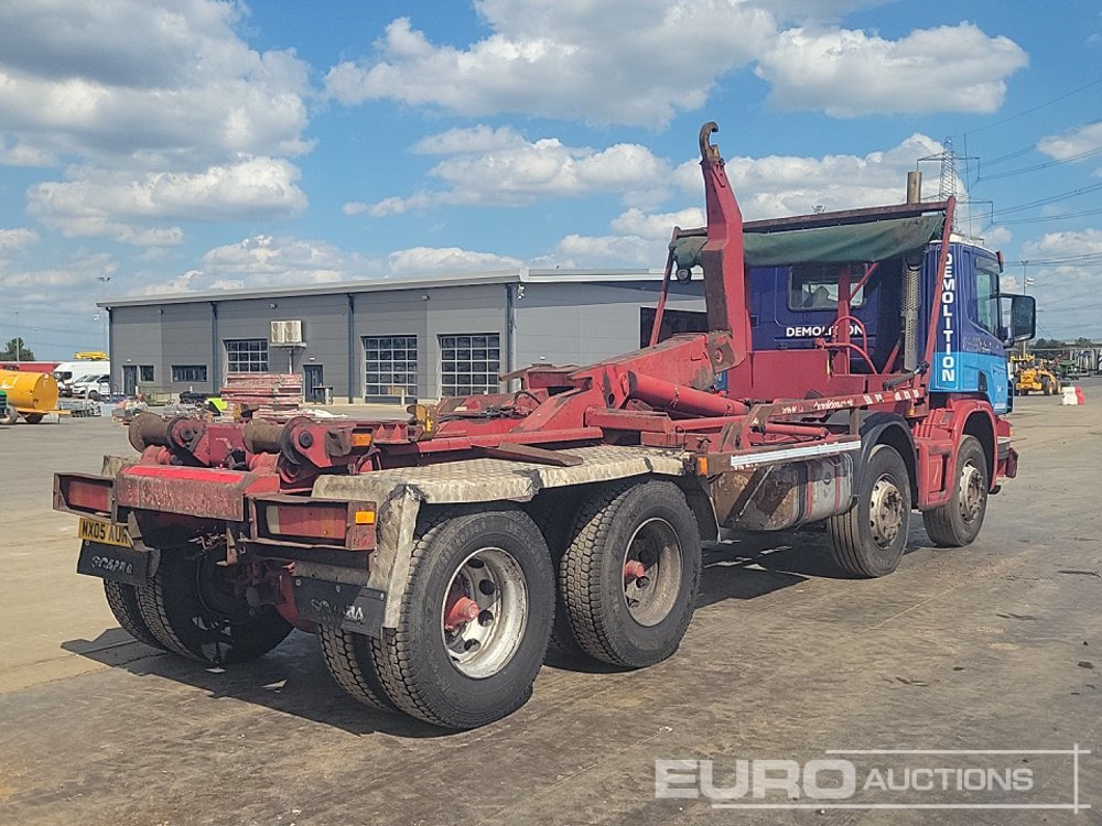 2005 Scania P380 - Pacēlājs ar āķi: foto 5 2005 Scania P380 - Pacēlājs ar āķi: foto 5