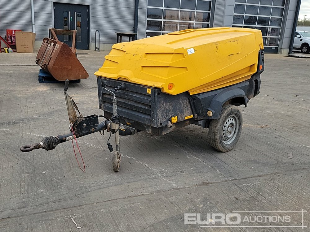 2006 Atlas Copco XAS67 130CFM - Gaisa kompresors: foto 1 2006 Atlas Copco XAS67 130CFM - Gaisa kompresors: foto 1