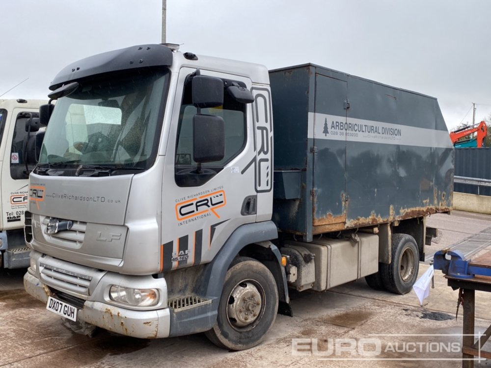2007 DAF LF45-160 - Kravas automašīna pašizgāzējs: foto 1 2007 DAF LF45-160 - Kravas automašīna pašizgāzējs: foto 1