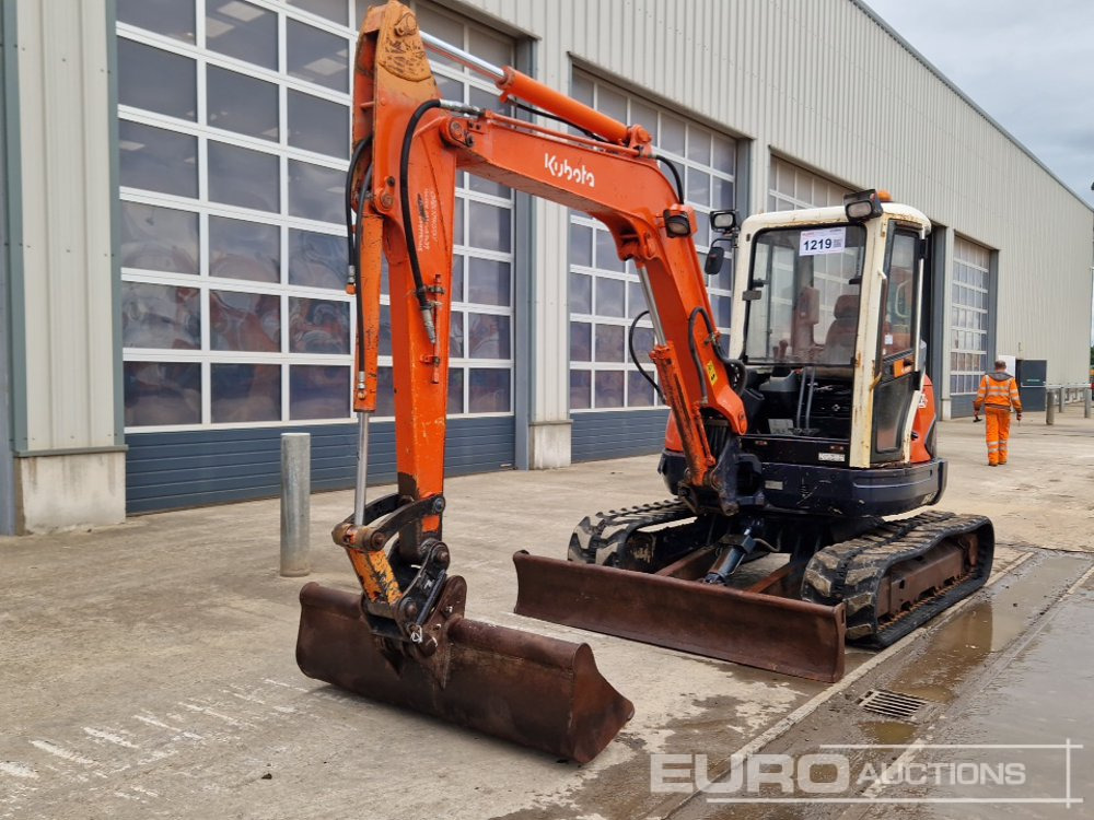 2007 Kubota U50-3 - Mini-ekskavators: foto 1 2007 Kubota U50-3 - Mini-ekskavators: foto 1