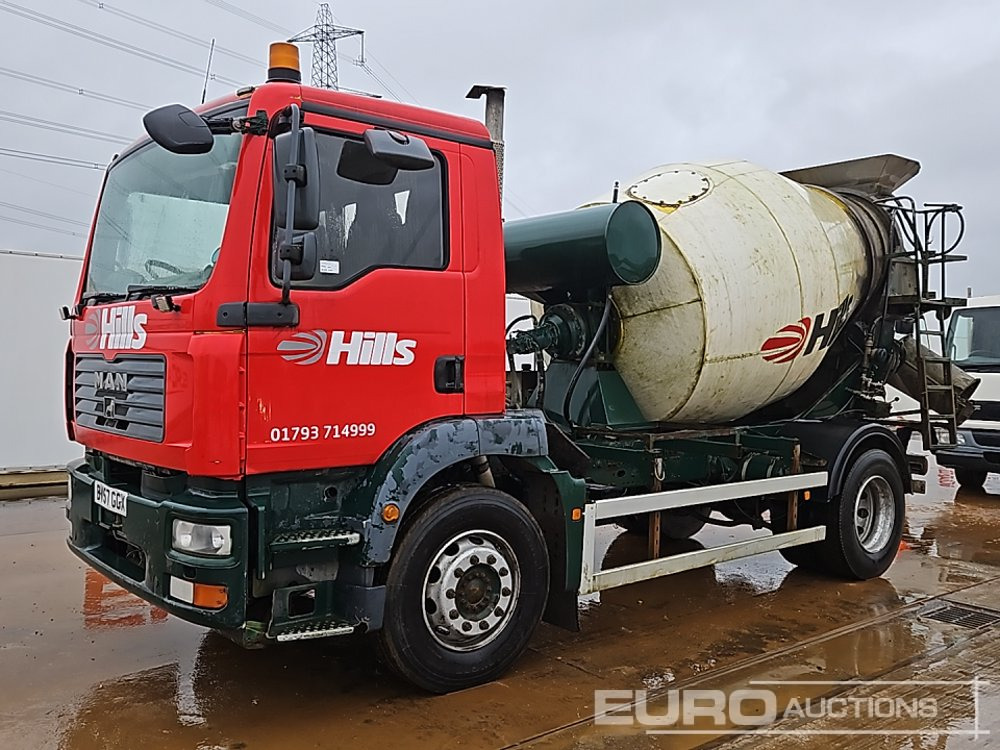 2007 MAN 18.244 - Betonvedējs: foto 1 2007 MAN 18.244 - Betonvedējs: foto 1