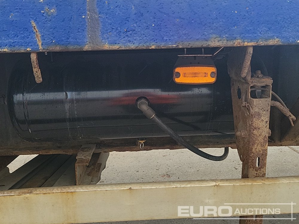 Bortu puspiekabe/ Platforma 2007 SDC Trailer Tri Axle Extendable Flatbed Trailer, Twist Locks, Rear Steer: foto 19