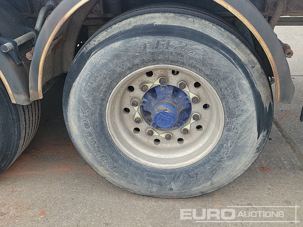 Bortu puspiekabe/ Platforma 2007 SDC Trailer Tri Axle Extendable Flatbed Trailer, Twist Locks, Rear Steer: foto 10