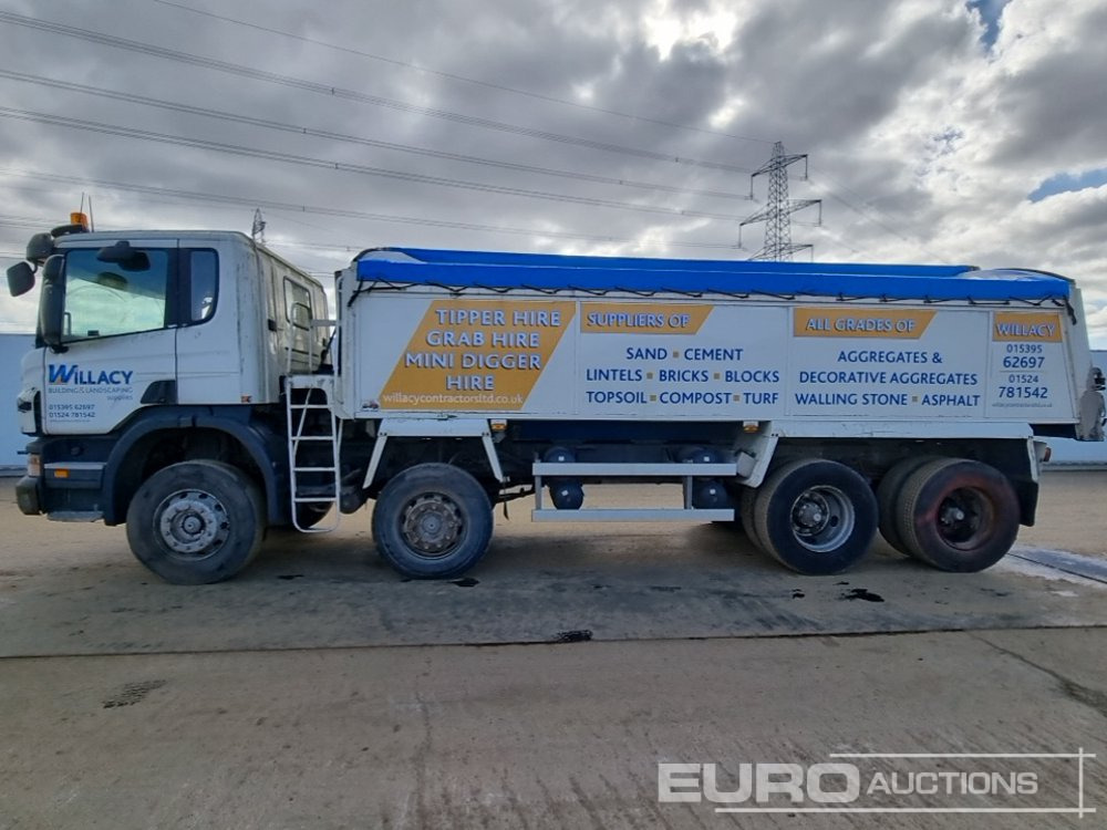 2007 Scania P380 - Kravas automašīna pašizgāzējs: foto 2 2007 Scania P380 - Kravas automašīna pašizgāzējs: foto 2