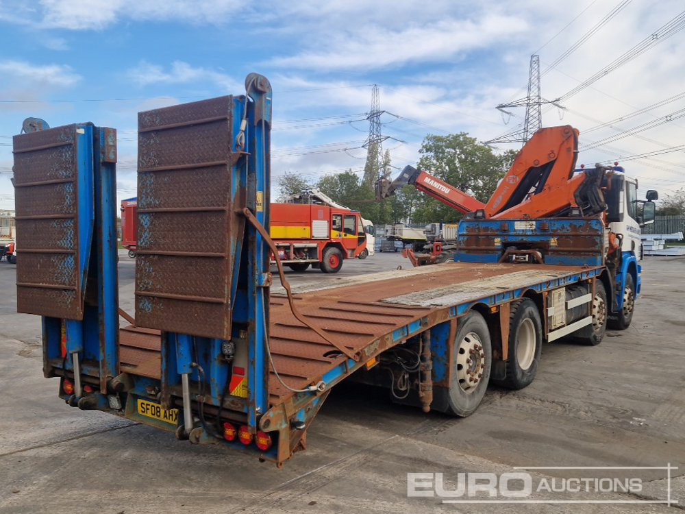 2008 Scania P340 - Autovedējs, Kravas auto ar manipulatoru: foto 5 2008 Scania P340 - Autovedējs, Kravas auto ar manipulatoru: foto 5