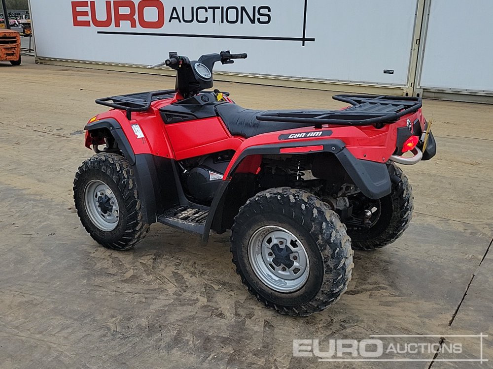 2010 Can Am Outlander 400 - Kvadricikls: foto 3 2010 Can Am Outlander 400 - Kvadricikls: foto 3