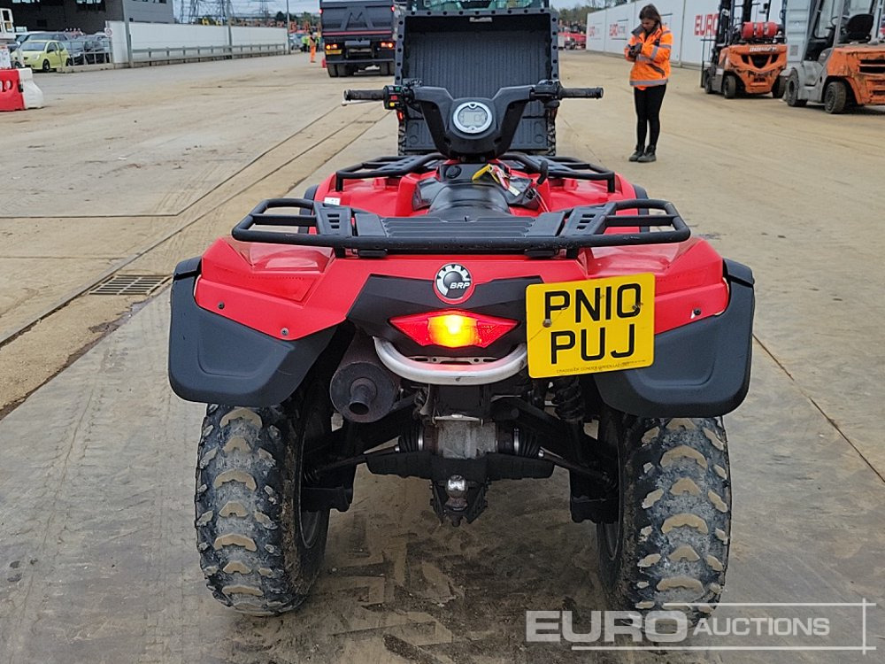 2010 Can Am Outlander 400 - Kvadricikls: foto 4 2010 Can Am Outlander 400 - Kvadricikls: foto 4
